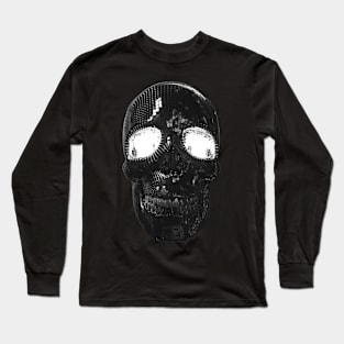 Black Skull Long Sleeve T-Shirt